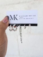 סט עגילי נאבי