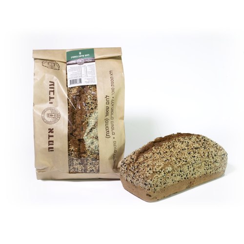 לחם שיפון כוסמין של "עובדי אדמה" (המחיר כולל מע"מ)