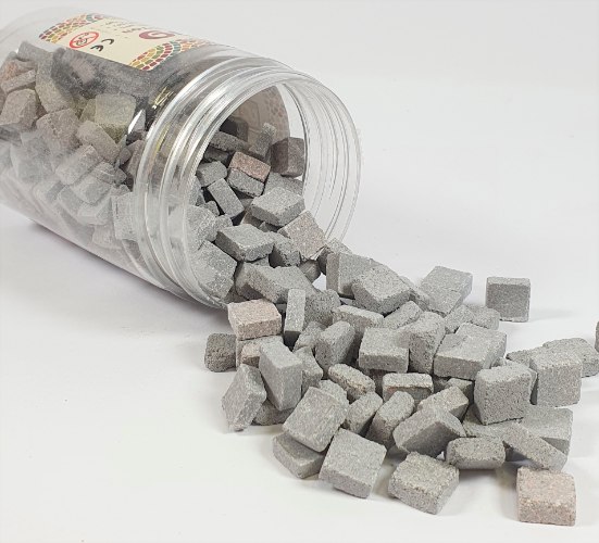 פסיפס אבן אפור 020 - 300 גר'