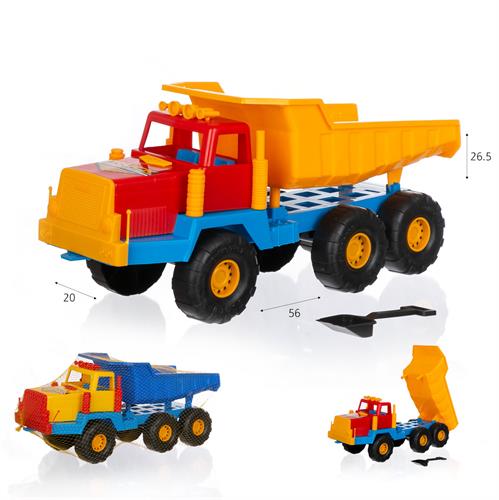 משאית עפר 56 ס"מ עם כף מגרפה