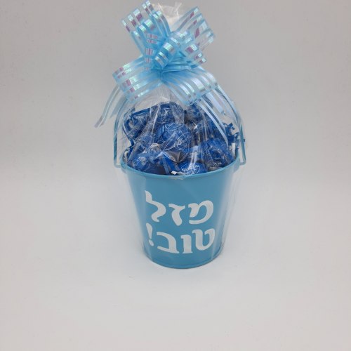 דלי שוקולדים מזל טוב