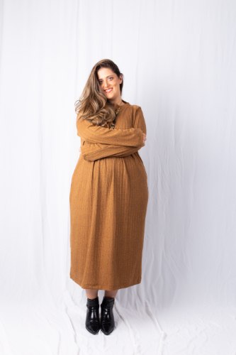 שמלת מדיסון קאמל