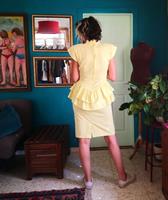 שמלת קוקטייל מכותנת ג'ינס מידה M