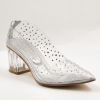 נעלי עקב שקופות שרלוט