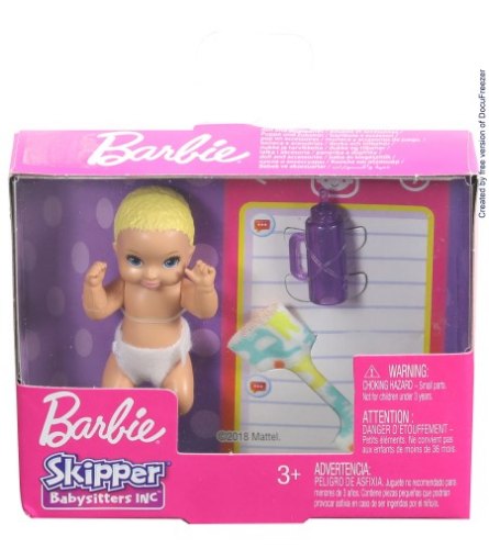 בייבי ברבי עם חיתול ובקבוק