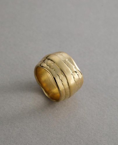 טבעת DANON - סילואט זהב (MED)