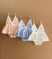 בגד גוף יהלי מלמלה פרחוני