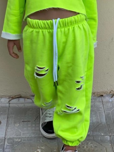 מכנס קרעים ניאון 2-18