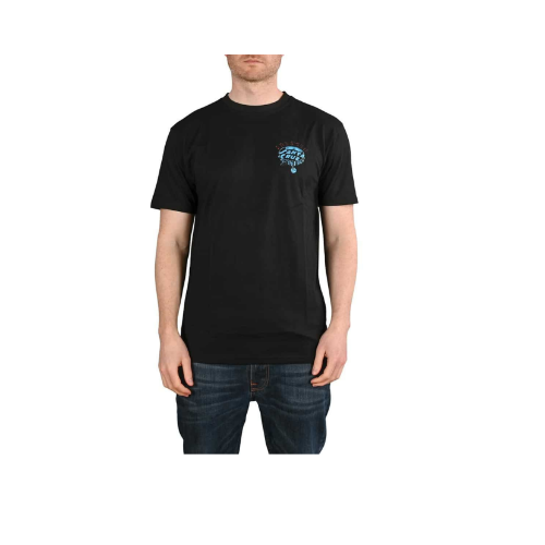 SANTA CRUZ Santa Cruz Dressen Pup Dot S/S T-Shirt – Black
