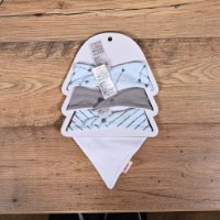 שלישיית סינרי בנדנה תכלת חיצים