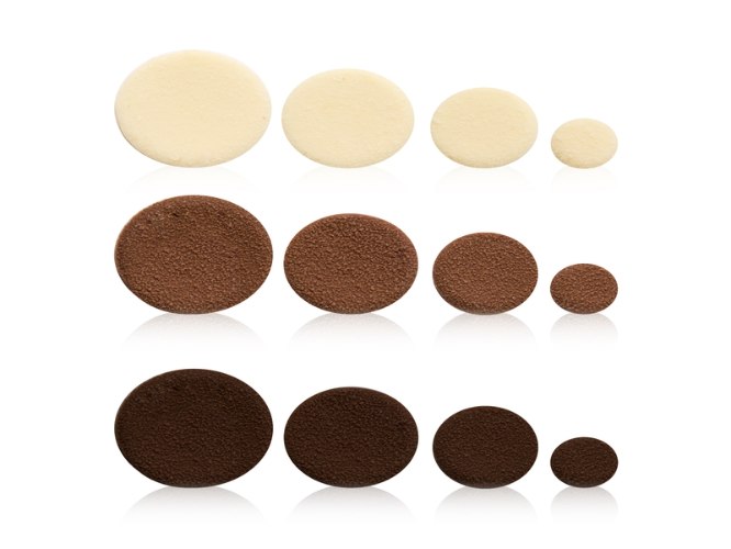 קישוט עיגולי שוקולד  420יח" (6) DOBLA