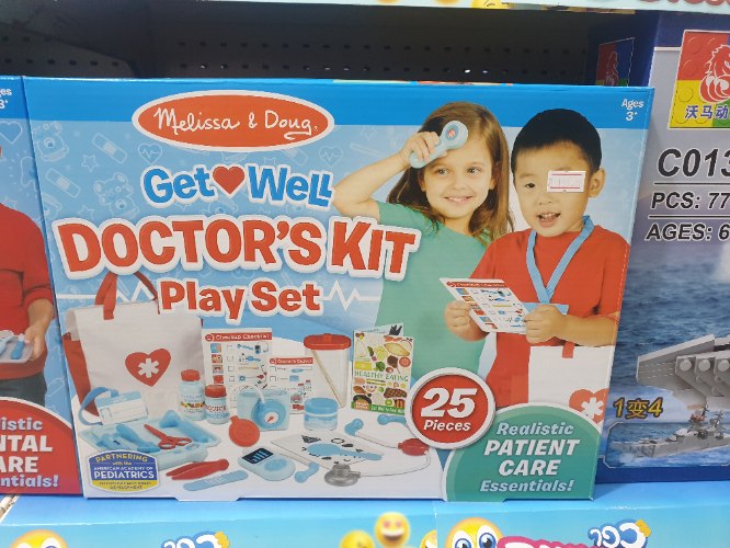 Melissa and Doug doctor kit