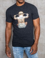 טי שרט  T - AKASHI LOGO  צבע שחור