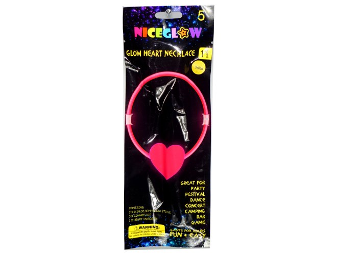 סטיק לייט שרשרת דגם לב