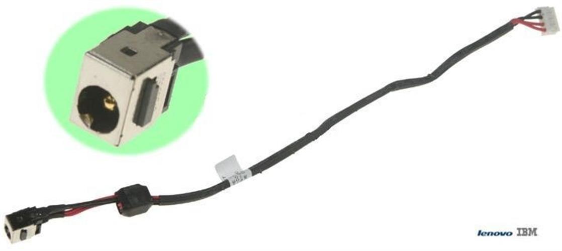 שקע טעינה למחשב נייד Lenovo G550 , B550 Dc jack with cable