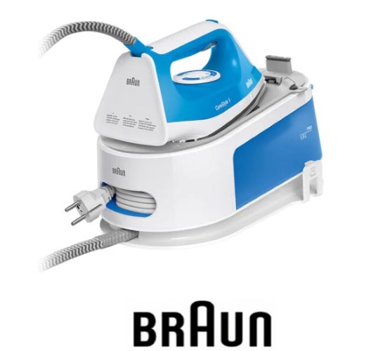 BRAUN מגהץ קיטור דגם IS1012BL