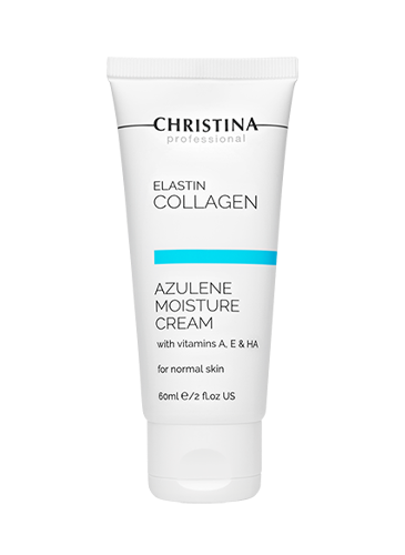 Christina Elastin Collagen Azulene Moisture Cream-  כריסטינה קולגן אזולן קרם לחות