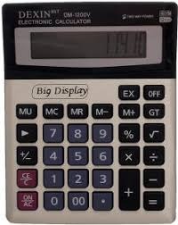 מחשבון dexin dm-1200v