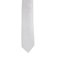 עניבה חתנים ריבועים כסוף