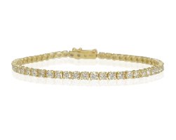 צמיד טניס יהלומים לבנים 4.70 קראט