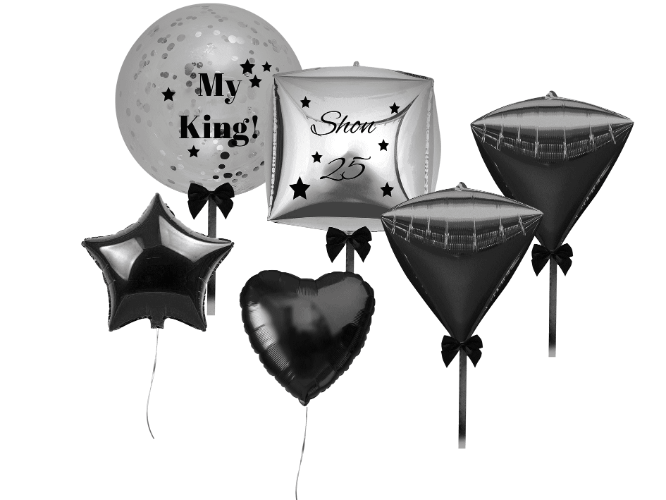 סט בלונים דקורטיבי