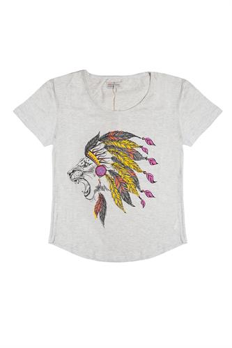 חולצת אריה נוצות