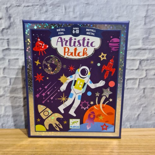 יצירה - ערכת הדבקה מטאלית קוסמית