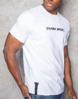 טי שרט SHARK SPORT  צבע לבן