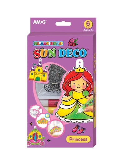 סט יצירה מדבקות לחלון-נסיכות