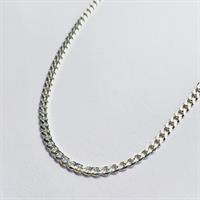 שרשרת גורמט פנצ'ר כסף קצרה S
