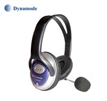 אוזניות מחשב סטריופוני  חיבור USB כולל כרטיס קול