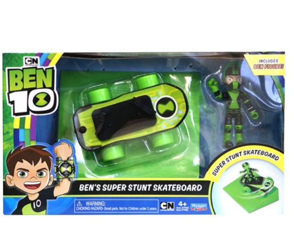 בן 10- בן על סקייטבורד