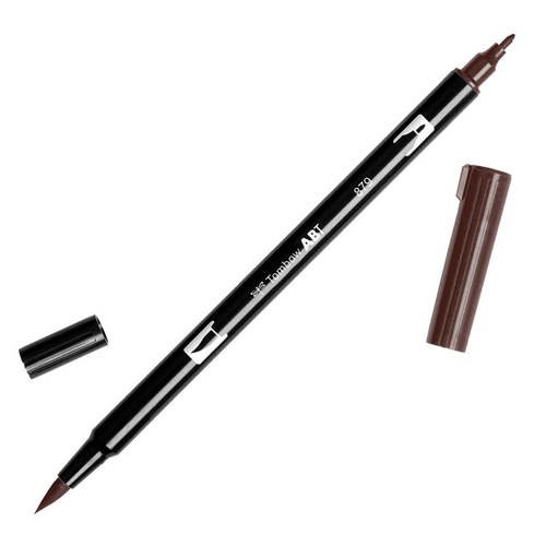 TOMBOW טוש דו"צ מים - BROWN 879