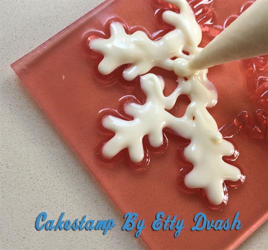 תבנית - פתית שלג גדול - פרוזן