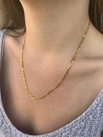 שרשרת גורמט פיגרו זהב קצרה M