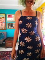 שמלת לייקרה מקסי פרחונית מס' 2 מידה S/M