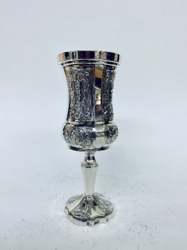 גביע רגל כסף סטרלינג טהור 925 לקידוש