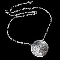 תליון ושרשרת כסף מעוצבת T6002