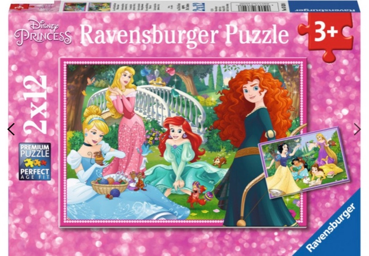 פאזל 12 חלקים נסיכות