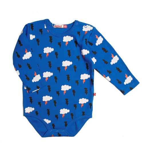 בגד גוף עננים בייבי בנים