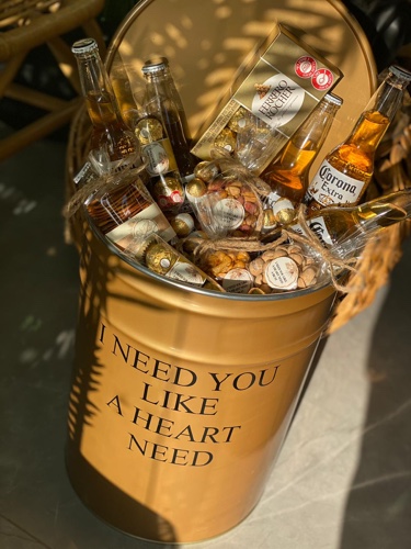 מארז בירות חבית זהב