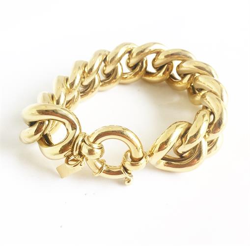 צמיד גורמט אניה L זהב