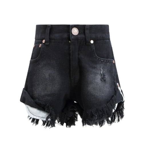 שורט ג׳ינס שחור - VIEW - מידות 2-16