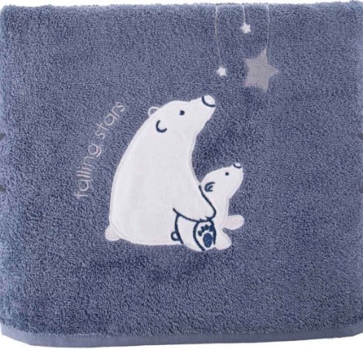 מגבת רחצה לילדים הדב הלבן מבית ורדינון