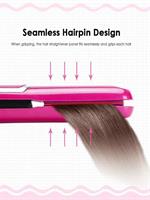 מחליק שיער אלחוטי נטען USB- טכנולוגיית חימום PTC*