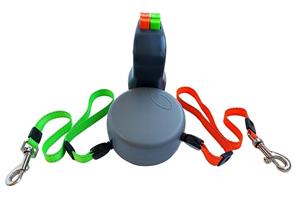 רצועה ל - 2 כלבים