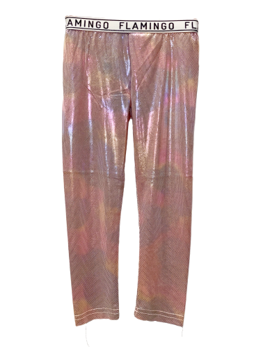 טייץ ANGLE מבריק צבעוני FLAMINGO