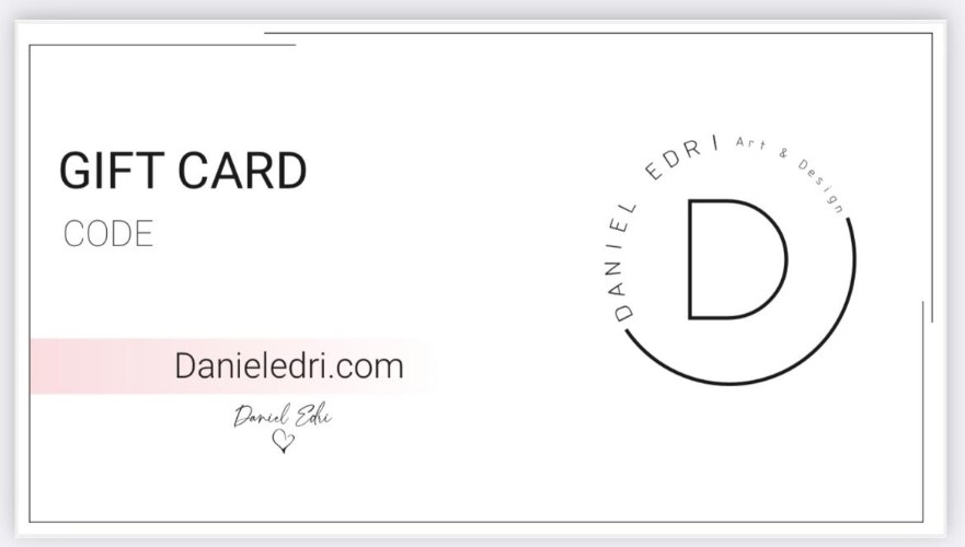 GIFT CARD- DANIEL EDRI 500₪