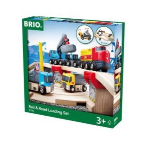 BRIO-סט מסלול רכבת / נסיעות בכביש מעץ 33210