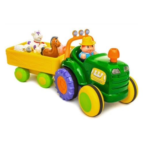 טרקטור חווה עם נגרר